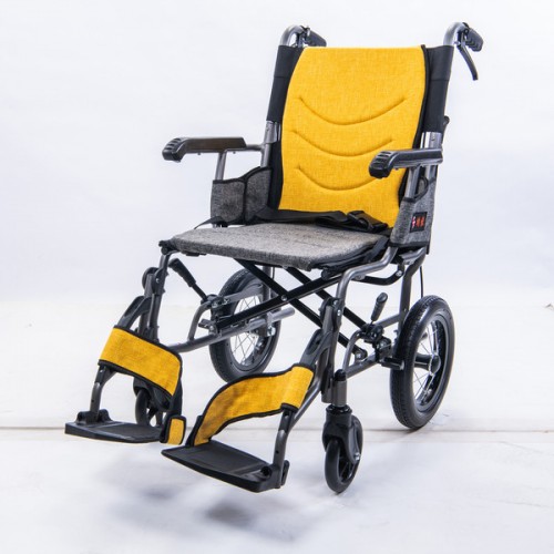 JW-X40-12 鋁合金掀腳輪椅..看護型
